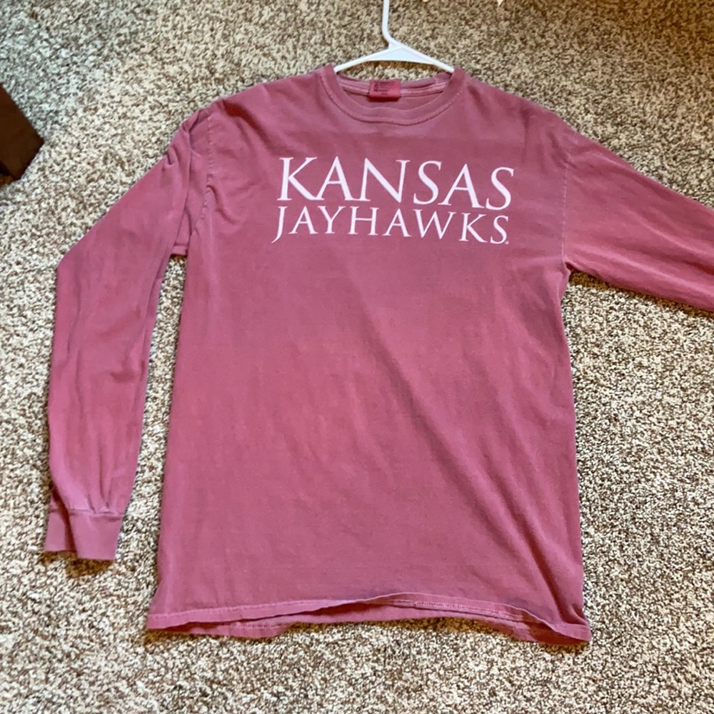 Kansas Jayhawk long sleeve shirt